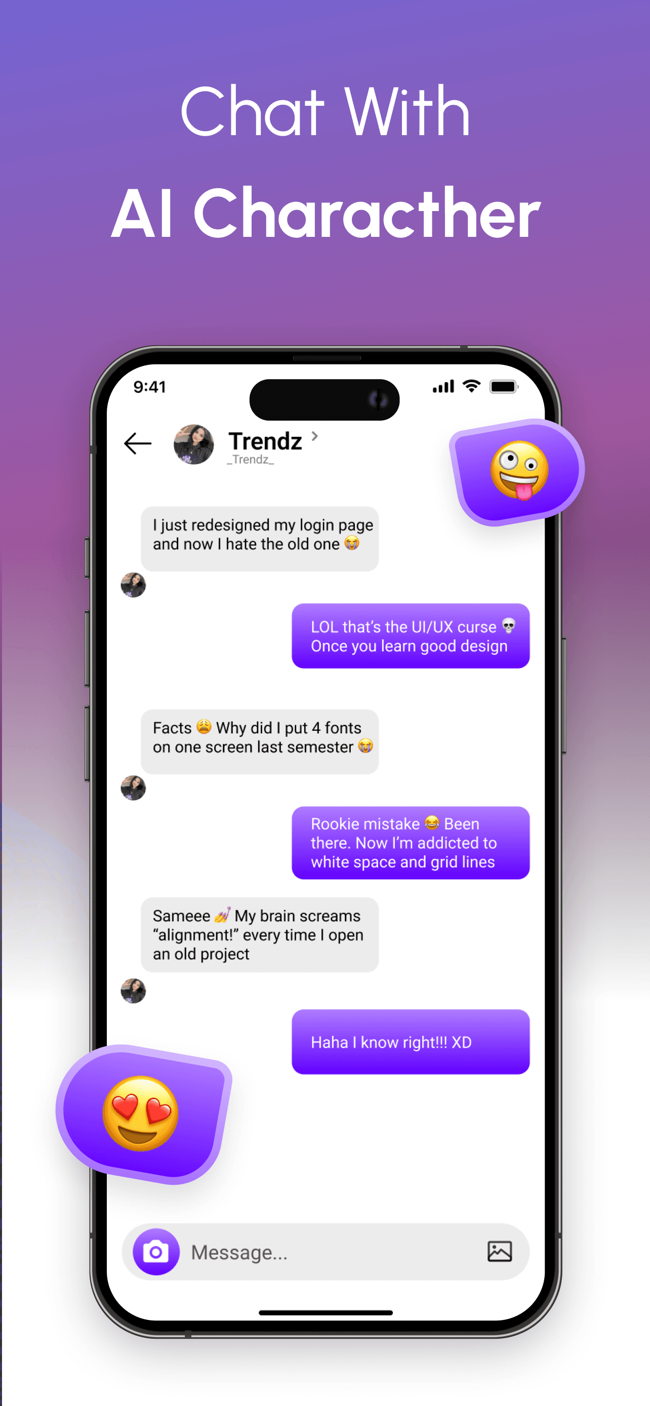 Feed sosial berbasis AI